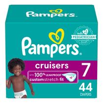 Fraldas Pampers Cruisers Tamanho 7 - Pacote com 44 Unidades