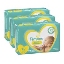 Fraldas Pampers Premiee Swadlers Prematuro P - 3 Unidades