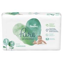 Fraldas Pampers Pure Protection Recém-Nascido Tamanho 1 35 Unidades