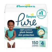 Fraldas Pampers Pure Protection Tamanho 4 - 150 unidades Fraldas Pampers Pure Protection Tamanho 4 - 150 unidades