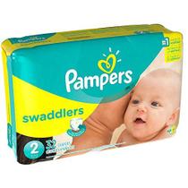 Fraldas Pampers Swaddlers Tamanho 2, 32 Unidades