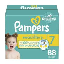 Fraldas Pampers Swaddlers tamanho 7, ultramacias, 88 unidades