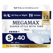 Fraldas para Adultos NorthShore MegaMax Pequeno 40 Unidades 61-86 cm