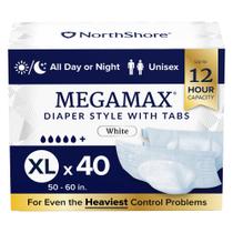 Fraldas para Adultos NorthShore MegaMax XL 40 Unidades 127-152 cm