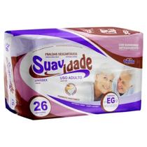 Fraldas Para Adultos Suavidade Fraldas Descartáveis Eg X 26 U