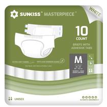 Fraldas para adultos SUNKISS Masterpiece unissex pequenas/médias x40