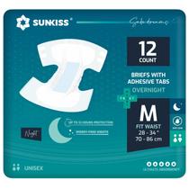 Fraldas para adultos SUNKISS TrustPlus Medium 12 unidades Heavy Absorb