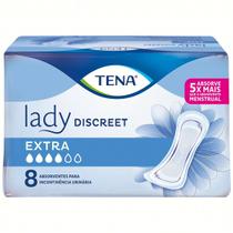 Fraldas para adultos Tena sem Abas Lady Discreet Extra x 8 u