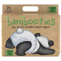 Fraldas para Bebê Bambooties XL 24 un. de Bambu TCF Hipoalergênicas