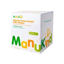 Fraldas para Bebê ManuKind Tamanho 2 Mel de Manuka Pacote com 168 Unidades Fraldas para Bebê ManuKind Tamanho 2 Mel de Manuka Pacote com 168 Unidades