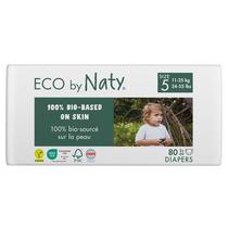 Fraldas para Bebê Naty Tamanho 5 à Base de Plantas 80 Unidades Fraldas para Bebê Naty Tamanho 5 à Base de Plantas 80 Unidades