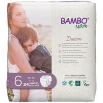 Fraldas para bebês Bambo Nature hipoalergênicas tamanho 6 (24 unidades) Fraldas para bebês Bambo Nature hipoalergênicas tamanho 6 (24 unidades)