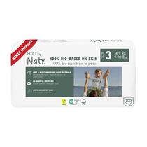 Fraldas para bebês Eco by Naty, ecológicas, 100% vegetais, tamanho 3 Fraldas para bebês Eco by Naty, ecológicas, 100% vegetais, tamanho 3
