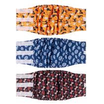 Fraldas para cães CuteBone Halloween Belly Bands para cães machos