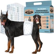 Fraldas para Cães Machos Dr. Pol Tamanho Grande com 50 Unidades Absorventes e Antivazamento Fraldas para Cães Machos Dr. Pol Tamanho Grande com 50 Unidades Absorventes e Antivazamento