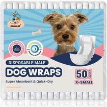Fraldas para Cães Machos Oomicat X-Pequeno 50 Unidades Absorventes Fraldas para Cães Machos Oomicat X-Pequeno 50 Unidades Absorventes