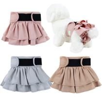Fraldas para cães wegreeco, laváveis femininas, Morandi, tamanho M (pacote com 3) Fraldas para cães wegreeco, laváveis femininas, Morandi, tamanho M (pacote com 3)