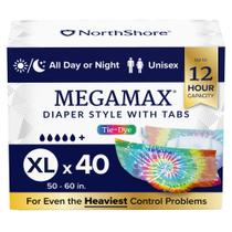 Fraldas para Incontinência Adulto NorthShore MegaMax XL - 40 Unidades