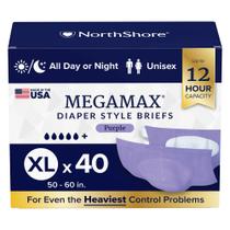 Fraldas para Incontinência NorthShore MegaMax XL 40 Unidades