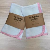 Fraldas Passeio, Ombro e Boca multiuso- Kit Slim Confort - 3 Peças