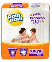 Fraldas Pom Pom Protek Proteção De Mãe P Ao XXG Jumbo -