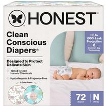 Fraldas The Honest Company Recém-nascido 72 Unidades Antivazamento Fraldas The Honest Company Recém-nascido 72 Unidades Antivazamento