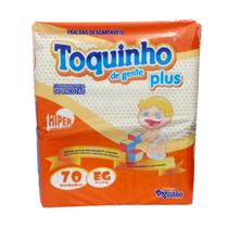 Fraldas Toquinho Plus Tam Eg - 70 Unidades