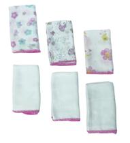 Fraldinha de Boca Premium 30x30cm 100% algodão Kit com 12 Fraldinha de Boca Premium 30x30cm 100% algodão Kit com 12
