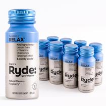 Framboesa Shot Ryde Relax com erva-cidreira, L-teanina e ginseng