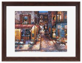 Frame MCS para quebra-cabeças Walnut 36x49cm ou menor