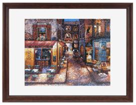 Frame MCS para quebra-cabeças Walnut 45x60cm ou menor