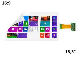 Frame touchscreen 10 toques infrared 18,5 polegadas flexivel - idx-xtm-18.5