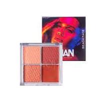 Franciny Ehlke - Paleta de Blushes - Beach Face - 4 Tons Vibrantes Franciny Ehlke - Paleta de Blushes - Beach Face - 4 Tons Vibrantes