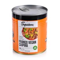 Frango Vegano Caipira Superbom 700g - Carne Vegetal Sabor Frango