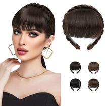 Franja Aplique Tic Tac Idêntico Cabelo Humano Premium - Franja Aplique Tic Tac Idêntico Cabelo Humano Premium -