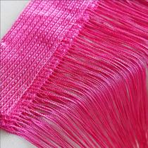 Franja da rede do pátio das cortinas da corda para o divisor de Windows da tela da mosca da porta cortado