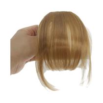Franja De Cabelo Sintética Com Aparência Natural, Extensão Frontal Com Presilhas, Peça De Cabelo De