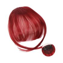 Franja De Cabelo Sintética Com Aparência Natural, Extensão Frontal Com Presilhas, Peça De Cabelo De