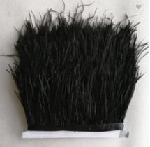 Franja De Plumas De Avestruz Viés De Penas 100 Centímetros-1 metro Franja De Plumas De Avestruz Viés De Penas 100 Centímetros-1 metro