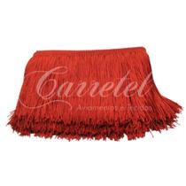 Franja de seda 20 cm/larg vermelho metro Franja de seda 20 cm/larg vermelho metro