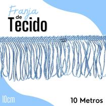 Franja De Tecido Azul Bebê - 10Mm Rolo Com 10 Metros - Nybc Franja De Tecido Azul Bebê - 10Mm Rolo Com 10 Metros - Nybc