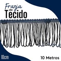 Franja De Tecido Azul Marinho - 10Mm Rolo Com 10 Metros - Nybc Franja De Tecido Azul Marinho - 10Mm Rolo Com 10 Metros - Nybc