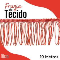 Franja De Tecido Coral - 10Mm Rolo Com 10 Metros - Nybc