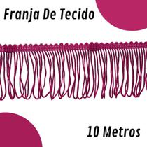 Franja De Tecido Rosa Escuro - 5Mm Rolo Com 10 Metros - Nybc Franja De Tecido Rosa Escuro - 5Mm Rolo Com 10 Metros - Nybc