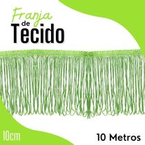 Franja De Tecido Verde Folha - 10Mm Rolo Com 10 Metros - Nybc Franja De Tecido Verde Folha - 10Mm Rolo Com 10 Metros - Nybc