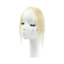 Franja Lateral De Cabelo Humano De 10 Polegadas, Liso Natural, 6 Cores: Preto, Castanho, Loiro Para