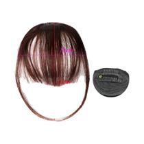 Franja Sintética Fina 3D Estilo Air Para Mulheres E Meninas, Extensão De Cabelo Frontal Com Clipe,