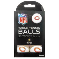 Franklin Sports Chicago Bears Bolas de tênis de mesa - NFL Tea