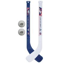 Franklin Sports Columbus Jaquetas Azuis NHL Mini Hockey Stic