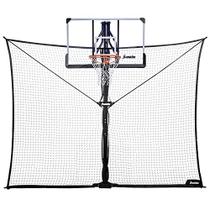 Franklin Sports Defender Net Pro - 10 pés x 8 pés Rebounder - Facilmente Dobrável e Instalação Rápida - Sistema de Rede Defensiva